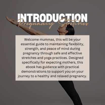 Women’s Pregnancy Yoga & Stretches: At Home